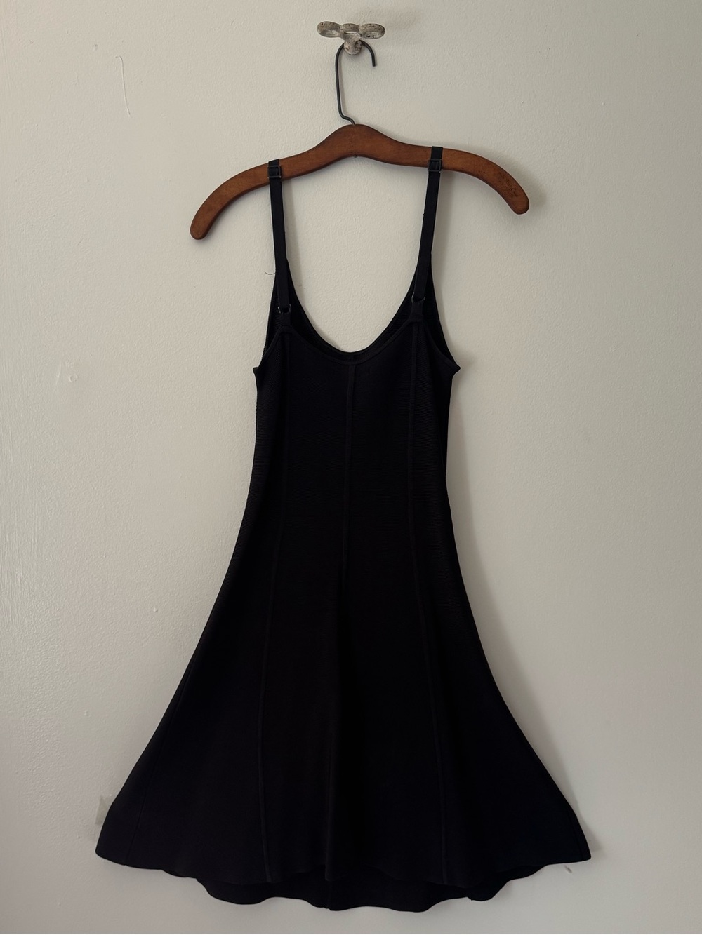 Catherine Malandrino Knit Adjustable Fit and Flare Tank Mini Dress